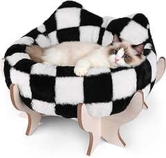 Opciones creativas de camas para gatos en espacios reducidos