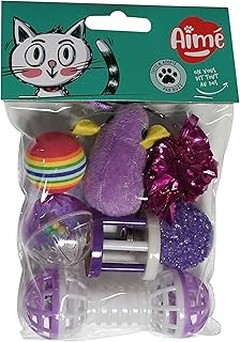 Descubre los beneficios de los sets de juguetes para gatos