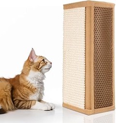 Consejos para enseñar a tu gato a usar un rascador de esquina