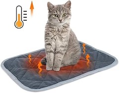 Instalación correcta de una esterilla térmica para gatos