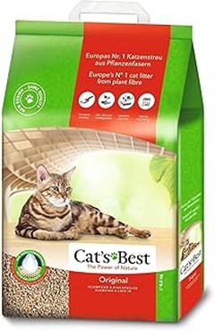 ** Instrucciones para usar arena vegetal para gatos adecuadamente