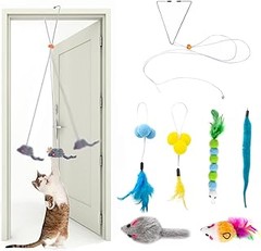 Los Mejores Juguetes Colgantes para Gatos con Alta Energía