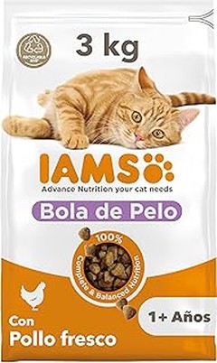 Comparativa de los mejores piensos para gatos con bolas de pelo
