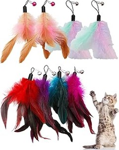 ¿Cuánto cuestan los señuelos y plumas para gatos?