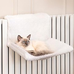 Descubre qué es una cama colgante de radiador para gatos