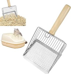 Palas para arena de gatos