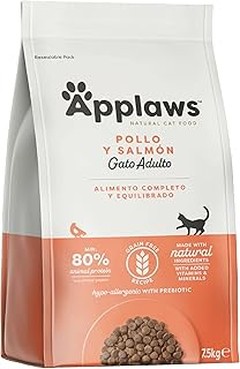 Efectos secundarios del pienso de salmón en gatos