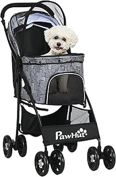 Conoce los diferentes tipos de carritos de paseo para perros pequeños