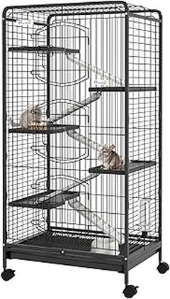 Conoce los diferentes tipos de jaulas para chinchillas