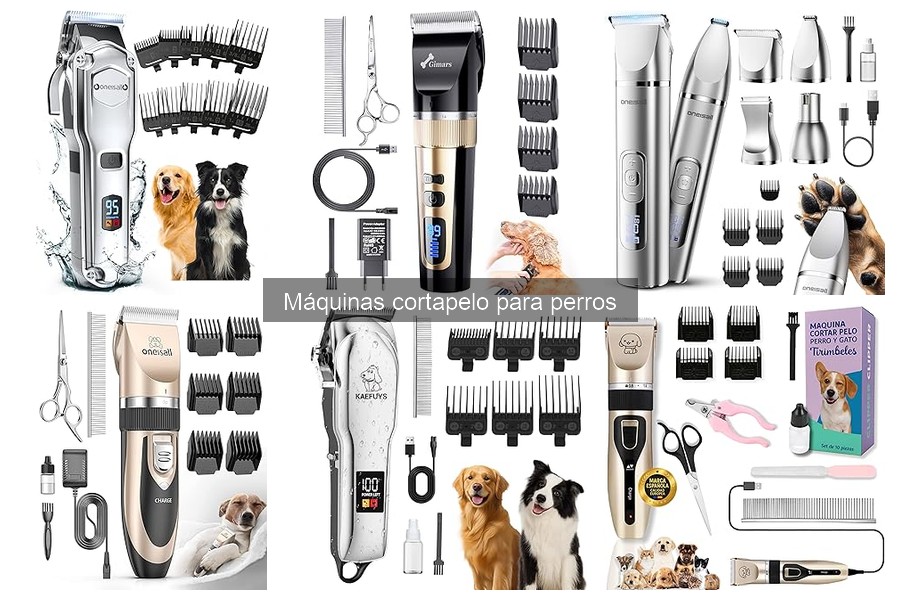 Accesorios útiles para máquinas cortapelo para perros