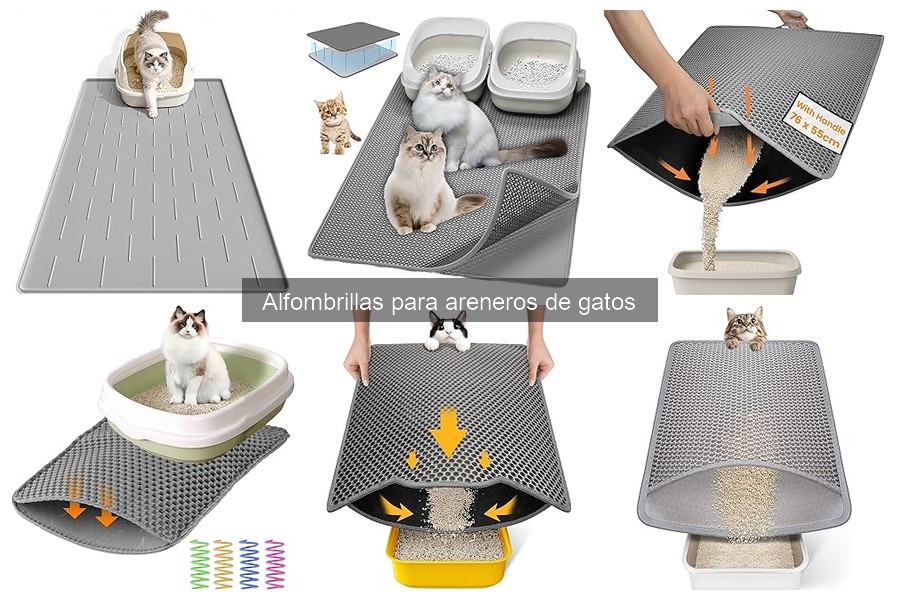 Alternativas a Alfombrillas para Areneros de Gatos