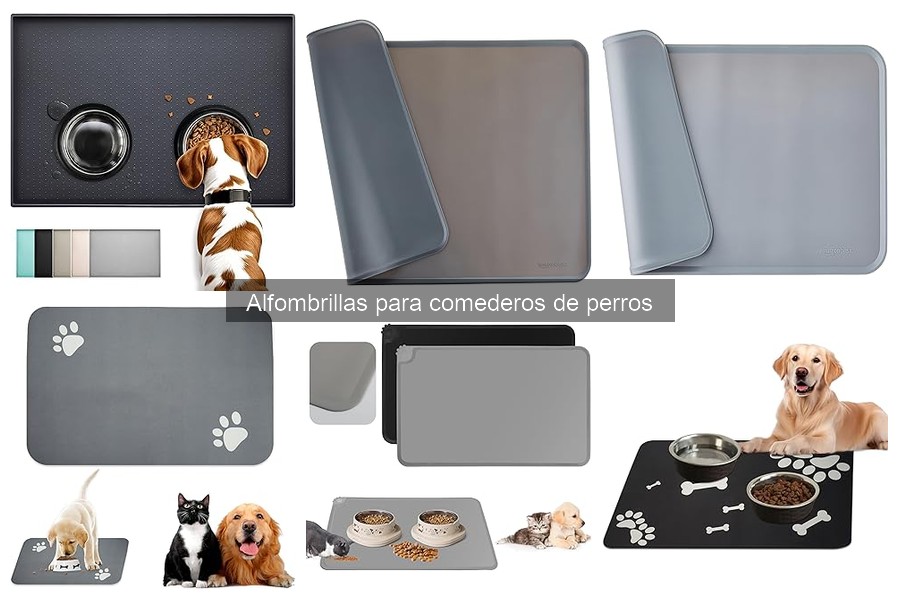 Alternativas a alfombrillas para comederos de perros