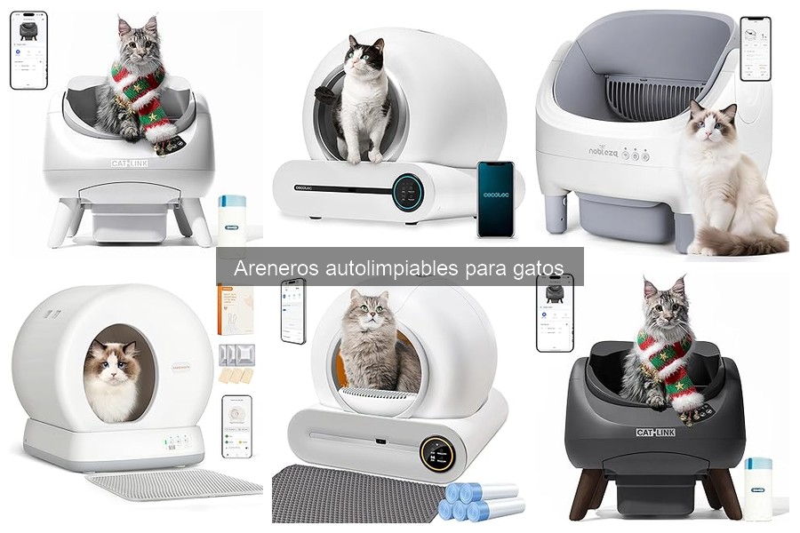 Alternativas a areneros autolimpiables: opciones para gatos