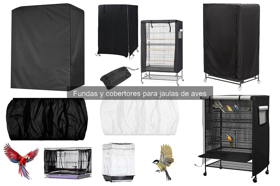 Alternativas a fundas para jaulas de aves: opciones efectivas