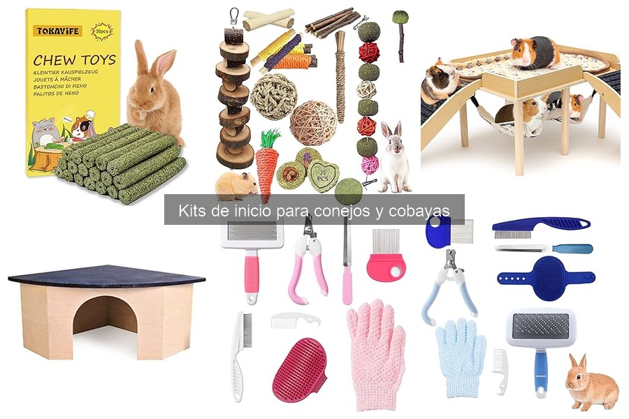 Alternativas a Kits de Inicio para Conejos y Cobayas