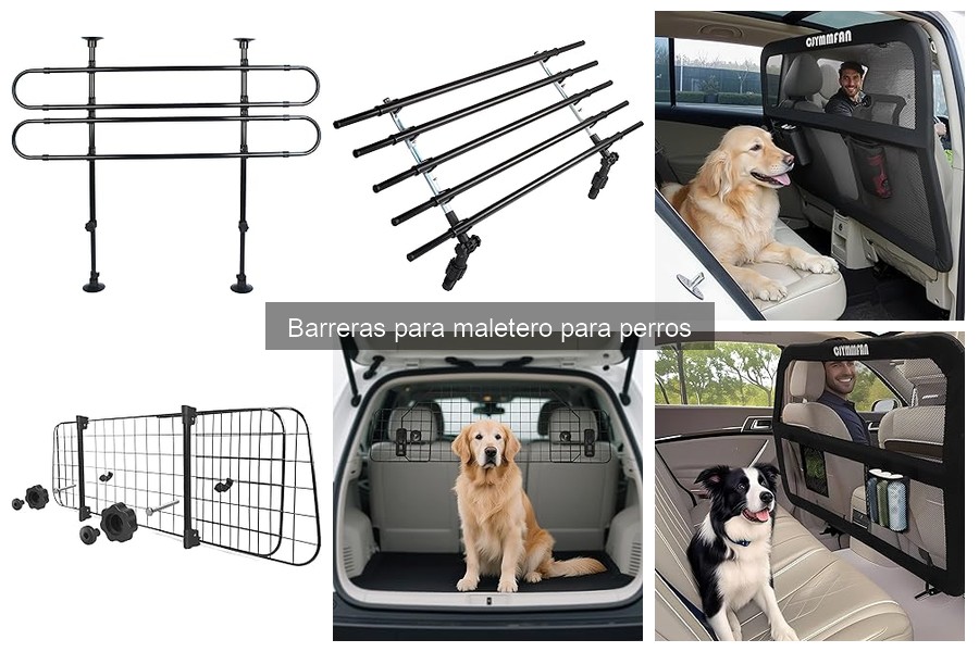 Alternativas a las barreras para maletero de perros