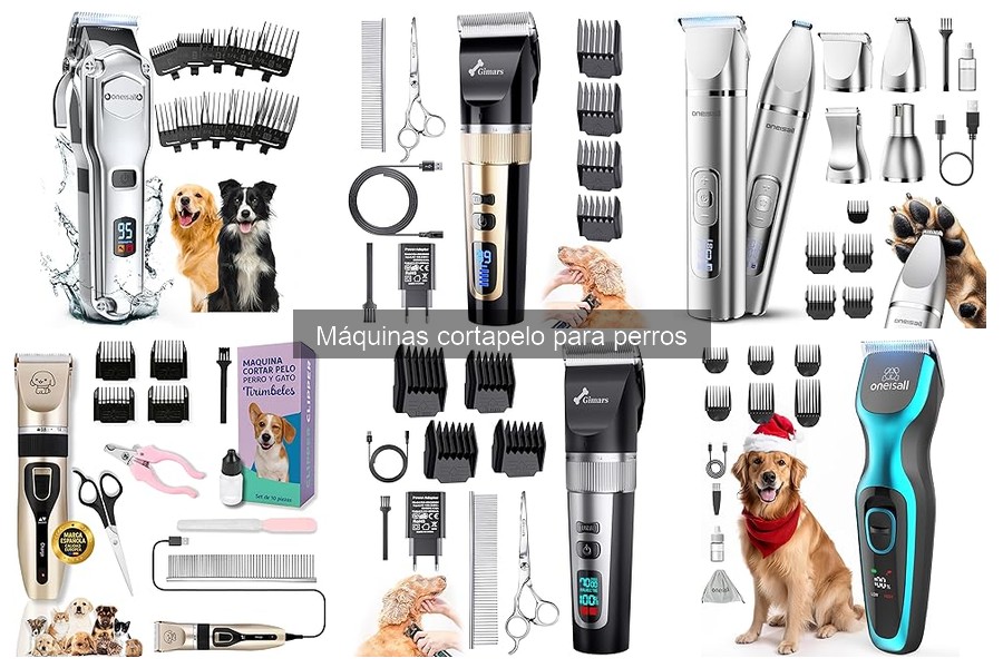 Alternativas a las máquinas cortapelo para perros