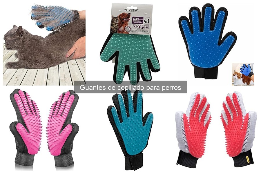 Alternativas a los guantes de cepillado para perros