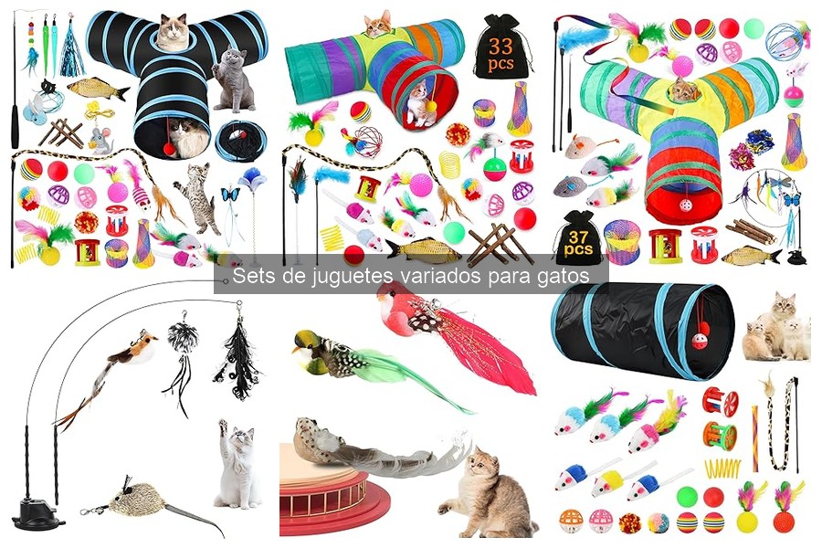 Alternativas a los Sets de Juguetes para Gatos: Ideas Creativas