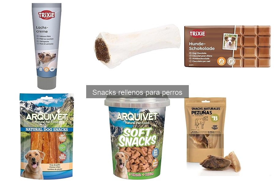 Alternativas a los Snacks Rellenos para Perros