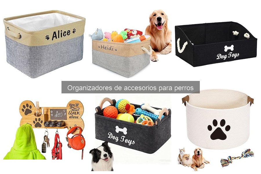 Alternativas a organizadores de accesorios para perros