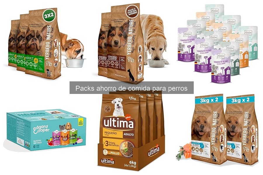 Alternativas a Packs de Comida para Perros: Opciones Saludables