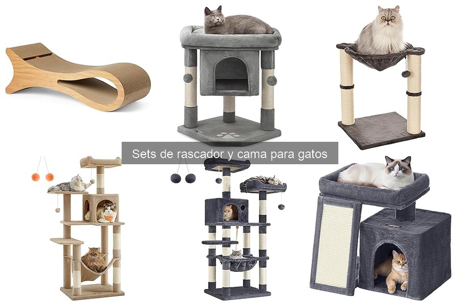 Alternativas a Sets de Rascador y Cama para Gatos