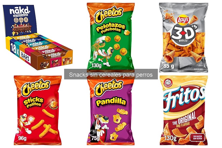 Alternativas a Snacks Sin Cereales para Perros