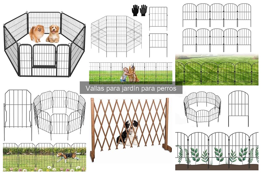 Alternativas a vallas para jardín para perros: opciones seguras