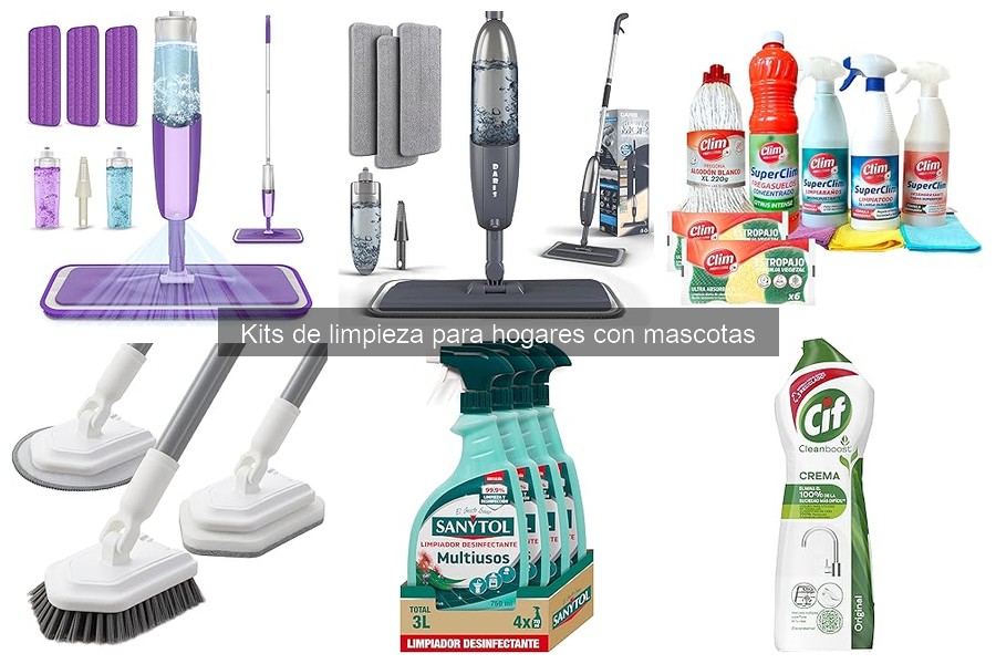 Alternativas Caseras a Kits de Limpieza para Mascotas