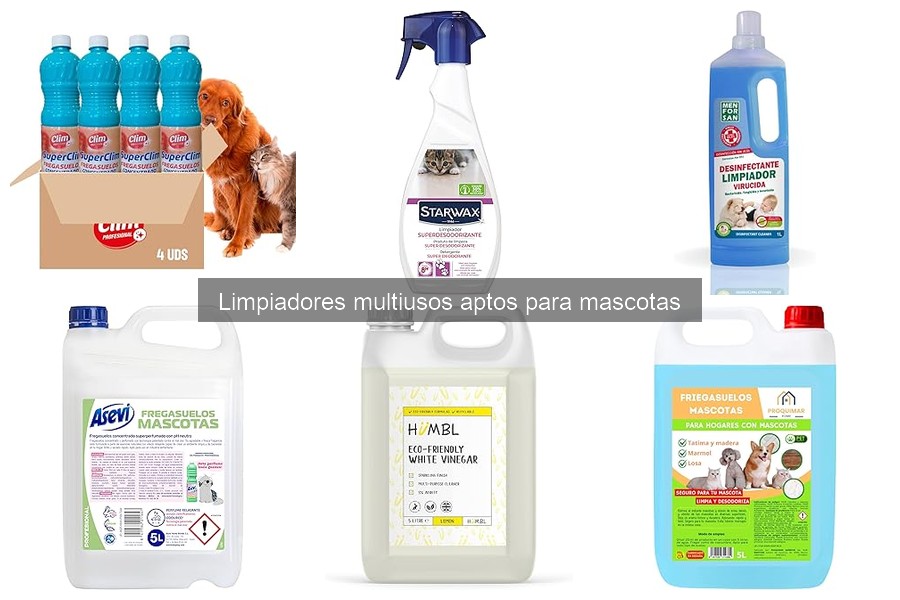 Alternativas Ecológicas a Limpiadores Multiusos para Mascotas