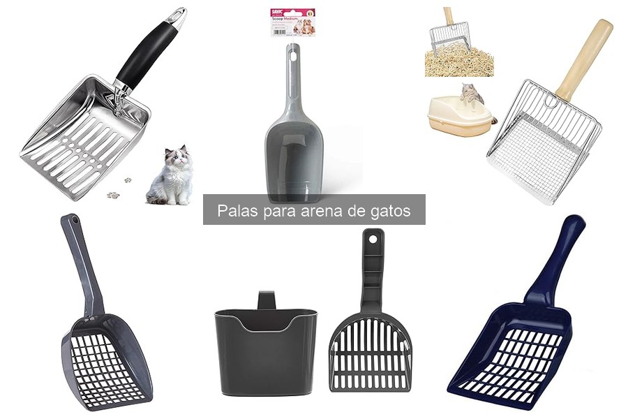 Alternativas efectivas a las palas para arena de gatos