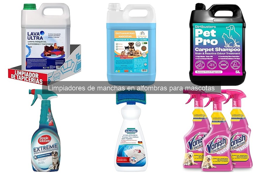 Alternativas Naturales a Limpiadores de Manchas para Alfombras