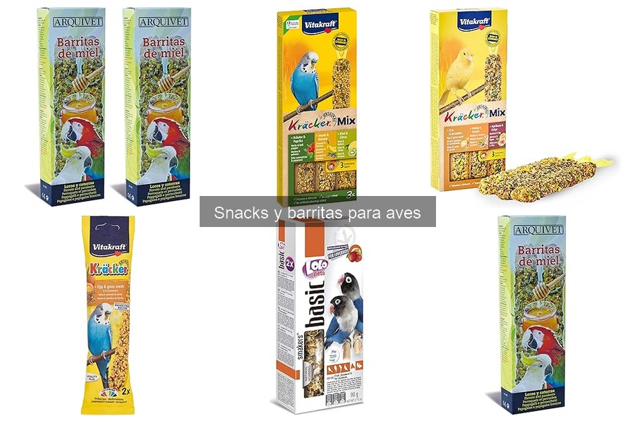 Alternativas Saludables a Snacks Comerciales para Aves