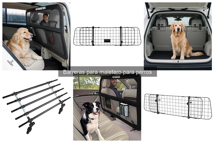 Barreras para maletero: Seguridad para tu perro en el coche
