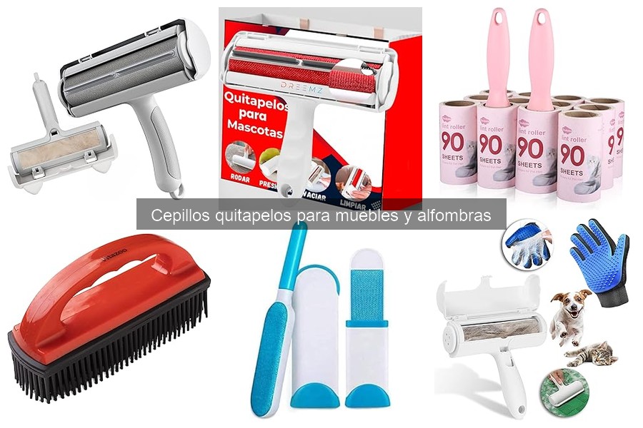Beneficios de los cepillos quitapelos para muebles y alfombras