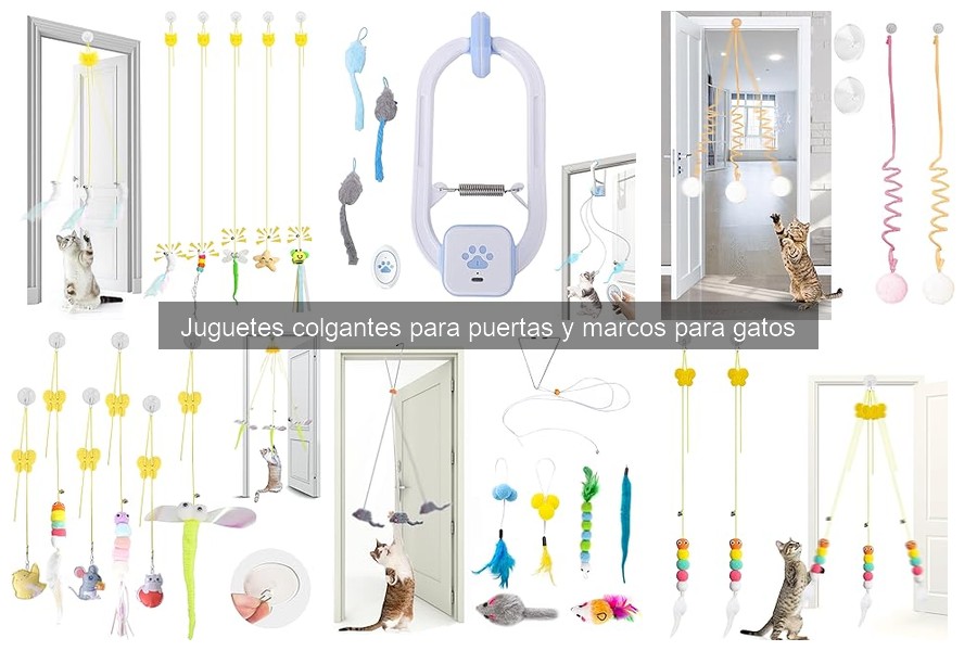 Beneficios de los juguetes colgantes para gatos: bienestar y diversión