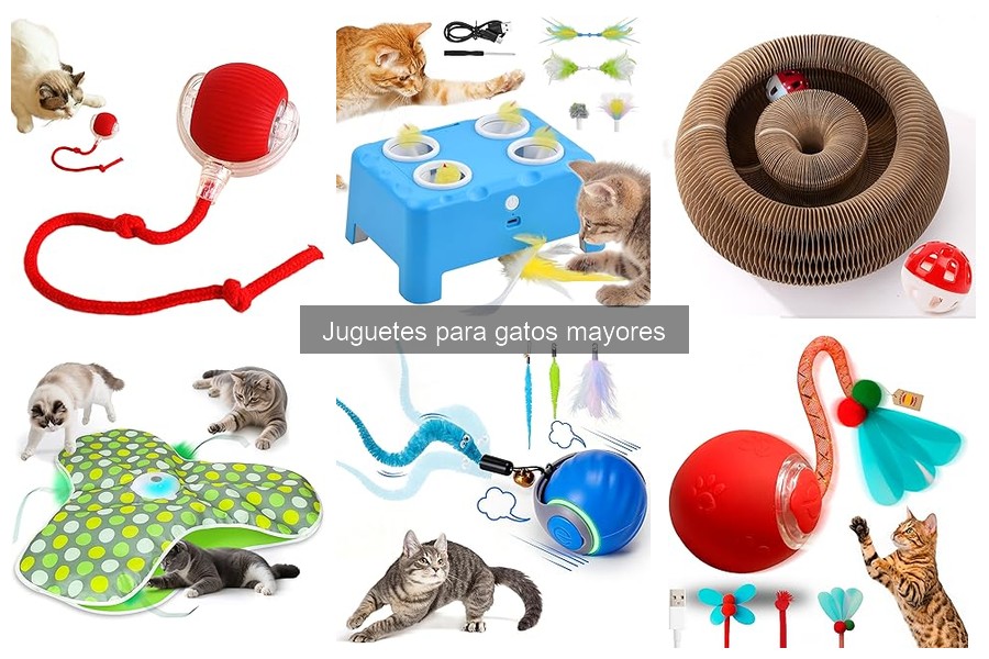 Beneficios de los Juguetes para Gatos Mayores