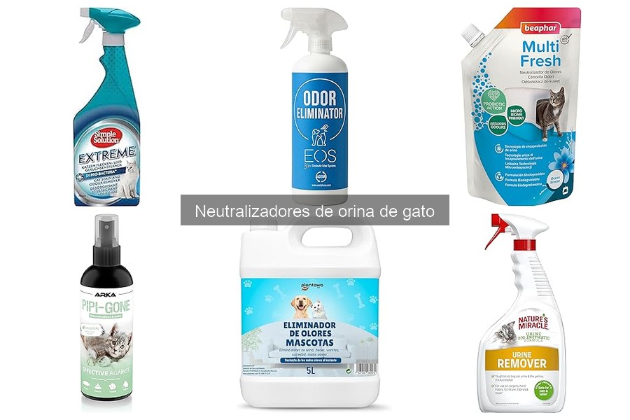 Beneficios de los neutralizadores de orina de gato