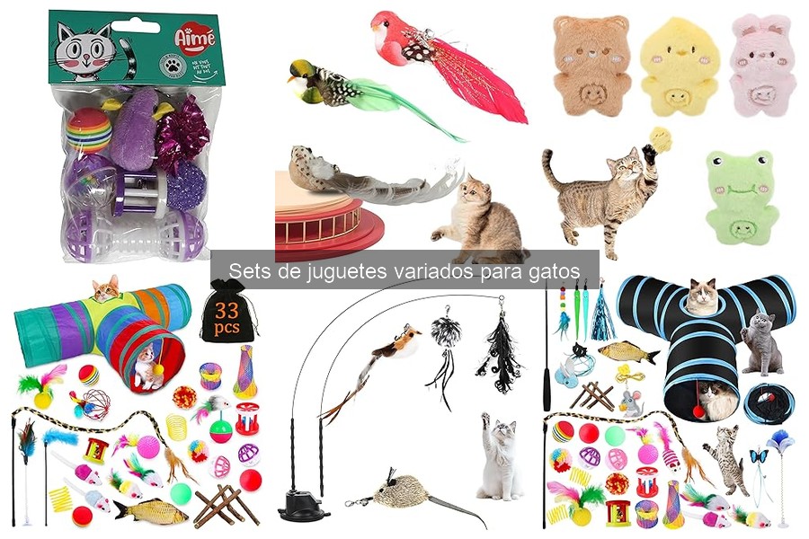 Beneficios de los Sets de Juguetes para Gatos
