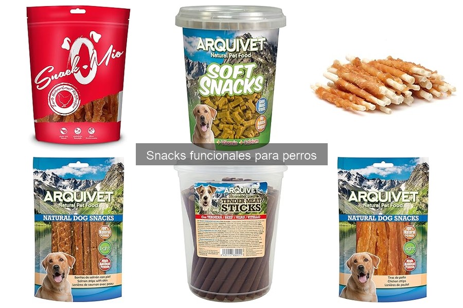 Beneficios de los Snacks Funcionales para Perros