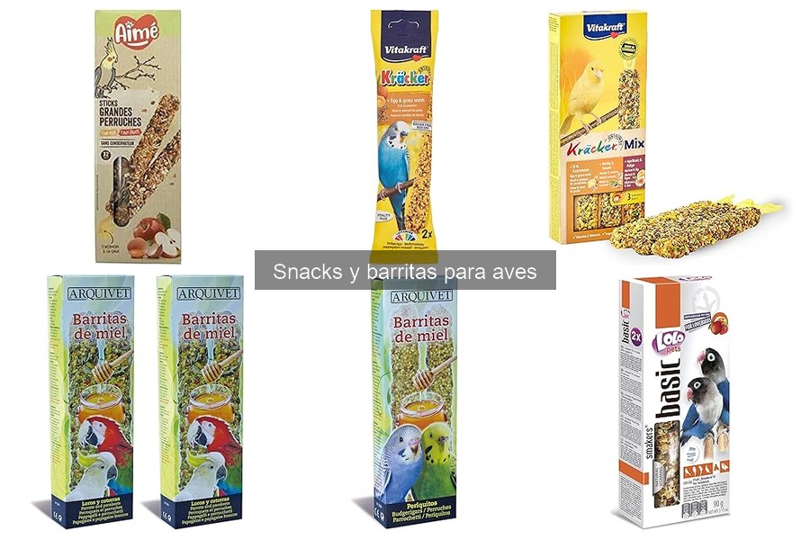 Beneficios de los Snacks para Aves: Mejora su Salud y Bienestar