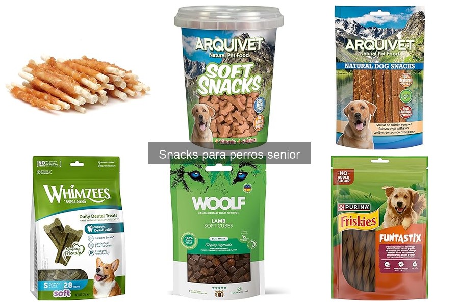 Beneficios de los Snacks para Perros Senior: Salud y Bienestar