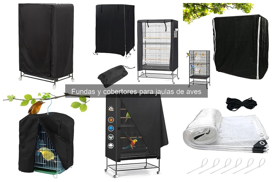 Beneficios de usar fundas para jaulas de aves