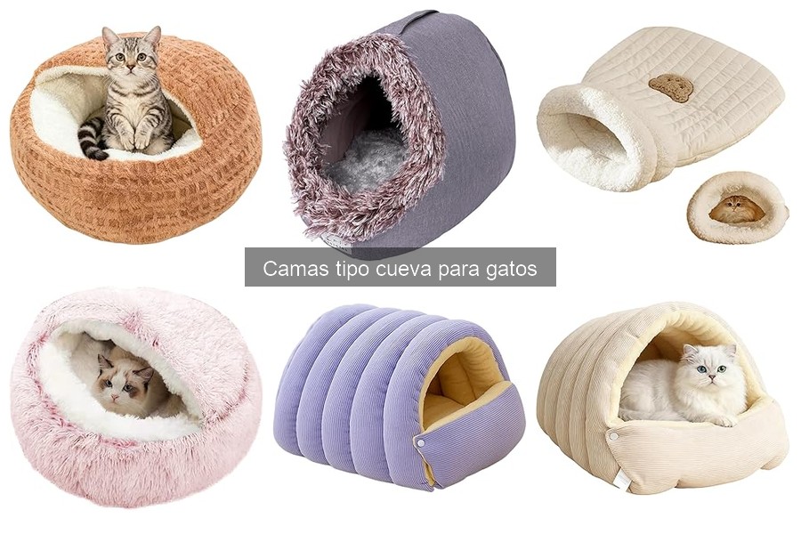 Camas tipo cueva para gatos: beneficios y características