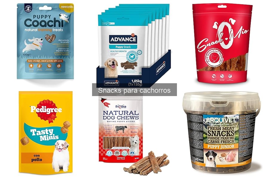 Cantidades y Frecuencia de Snacks para Cachorros