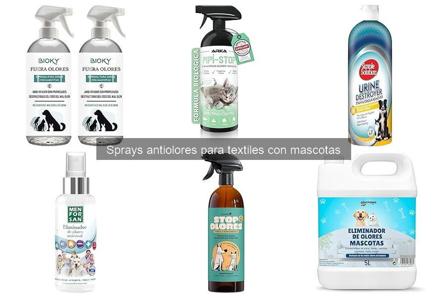 Cómo Aplicar Spray Antiolores en Textiles con Mascotas