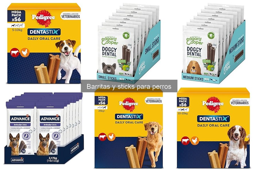 Cómo elegir barritas y sticks saludables para perros