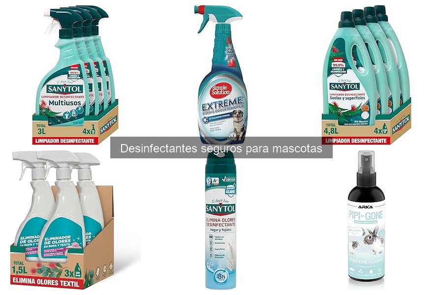 Cómo elegir desinfectantes seguros para mascotas