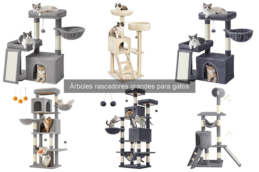 Cómo elegir el árbol rascador grande perfecto para tu gato